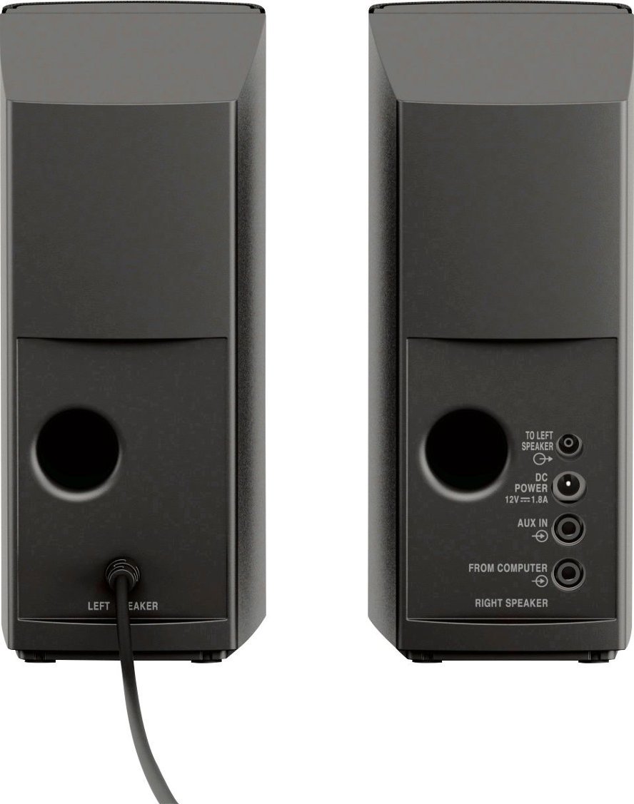 Bose - Companion 2 Series III Multimedia Speaker System (2-Piece) - Black-Black