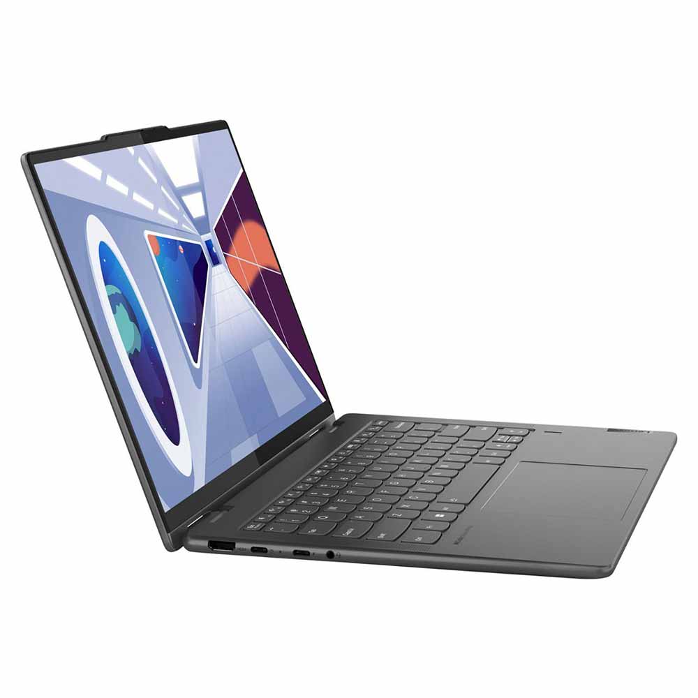 Lenovo - Yoga 7i 2-in-1 14" 2.2K Laptop - Intel Evo Platform - Intel Core i5-1335U with 16GB Memory - 512GB SSD - Storm Grey-14-Intel 13th Generation Core i5-16 GB Memory-512 GB-Storm Grey