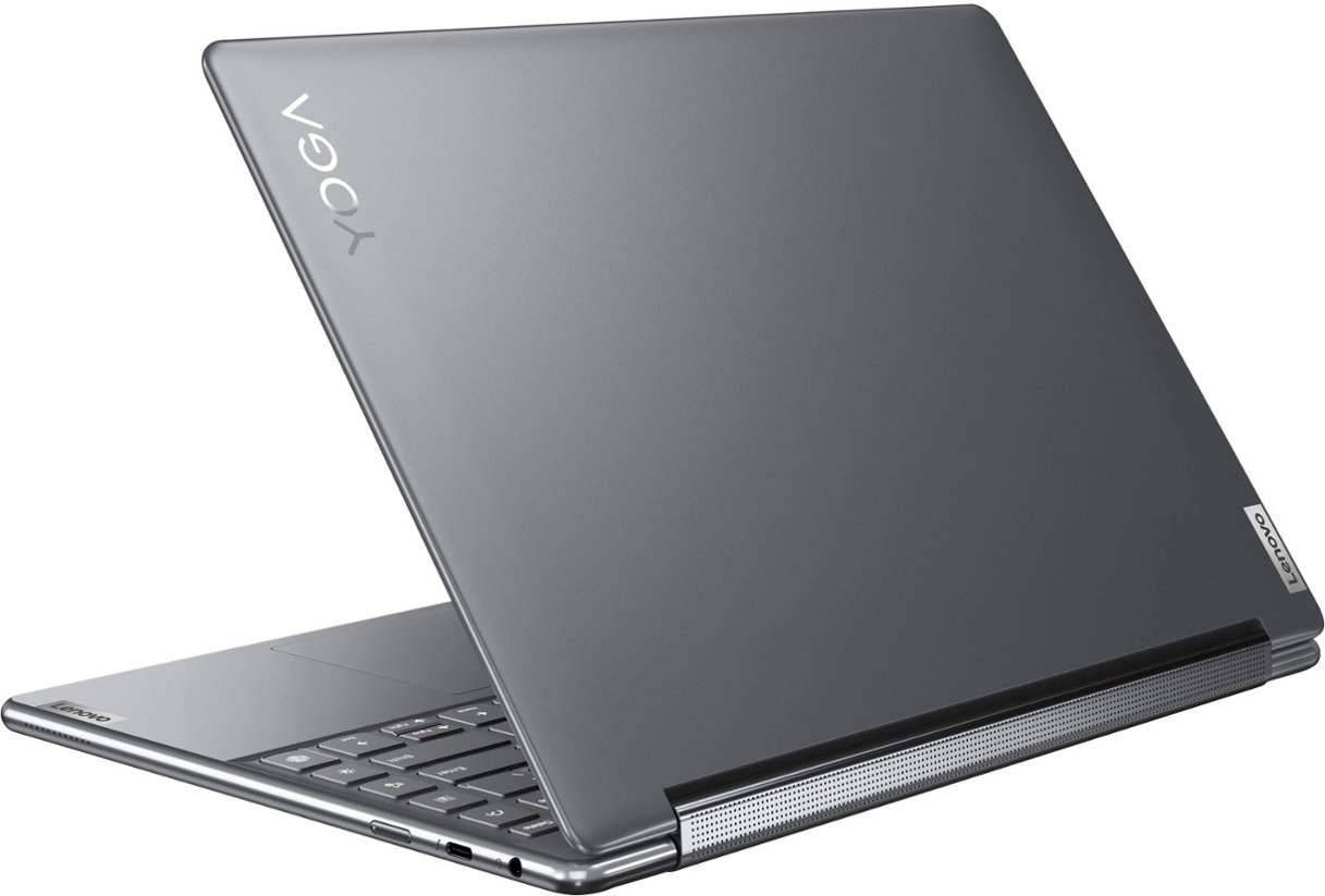 Lenovo - Yoga 9i 2-in-1 14" 4K OLED Touch Laptop with Pen - Intel Evo Platform - Core i7-1360P with 16GB Memory - 1TB SSD - Storm Grey-Intel 12th Generation Core i7 Evo Platform-16 GB Memory-1TB SSD-Storm Grey