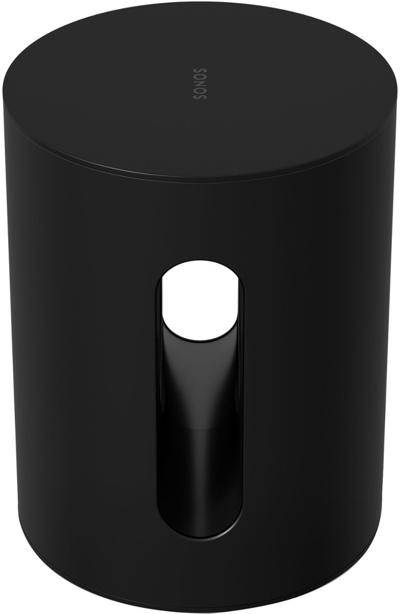 Sonos - Sub Mini Dual 6" Wifi Subwoofer - Black-Black