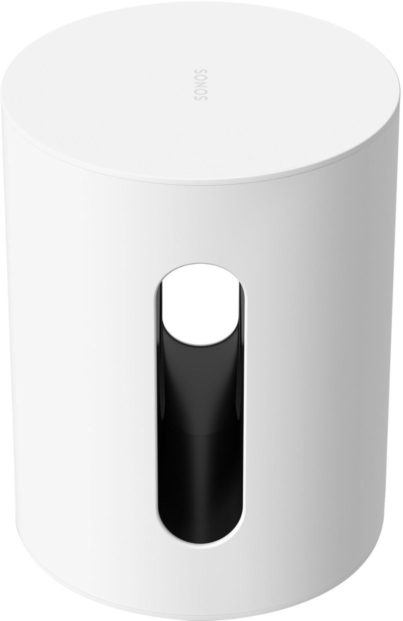 Sonos - Sub Mini Dual 6" Wifi Subwoofer - White-White