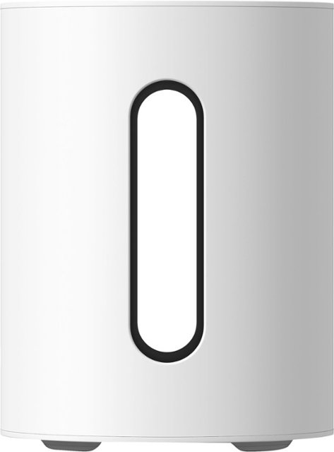 Sonos - Sub Mini Dual 6" Wifi Subwoofer - White-White