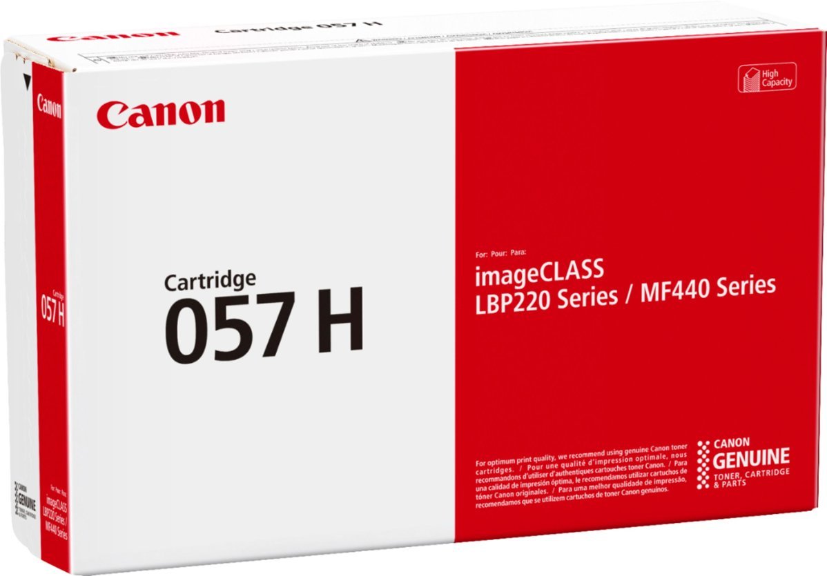 Canon - 057 H XL High-Yield - Black Toner Cartridge-Black Toner Cartridge