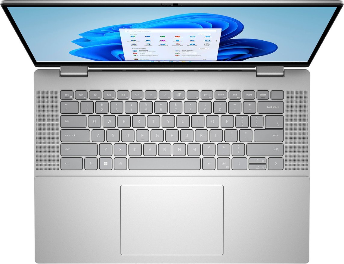 Dell - Inspiron 16.0" 2-in-1 Touch Laptop - 13th Gen Intel Evo i5 - 8GB Memory - 512GB SSD - Platinum Silver-16 inches-Intel 13th Generation Core i5-8 GB Memory-512 GB-Platinum Silver