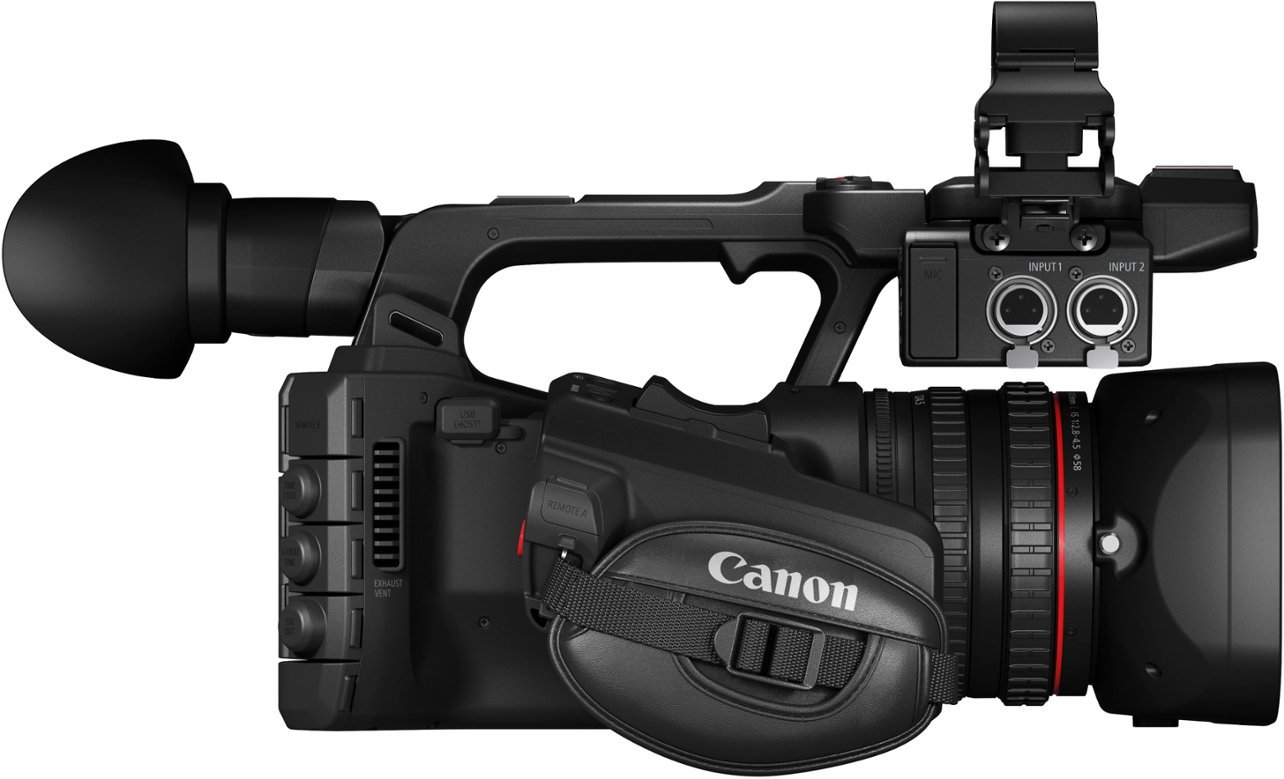 Canon - XF605 4K UHD Professional Camcorder - Black-Black