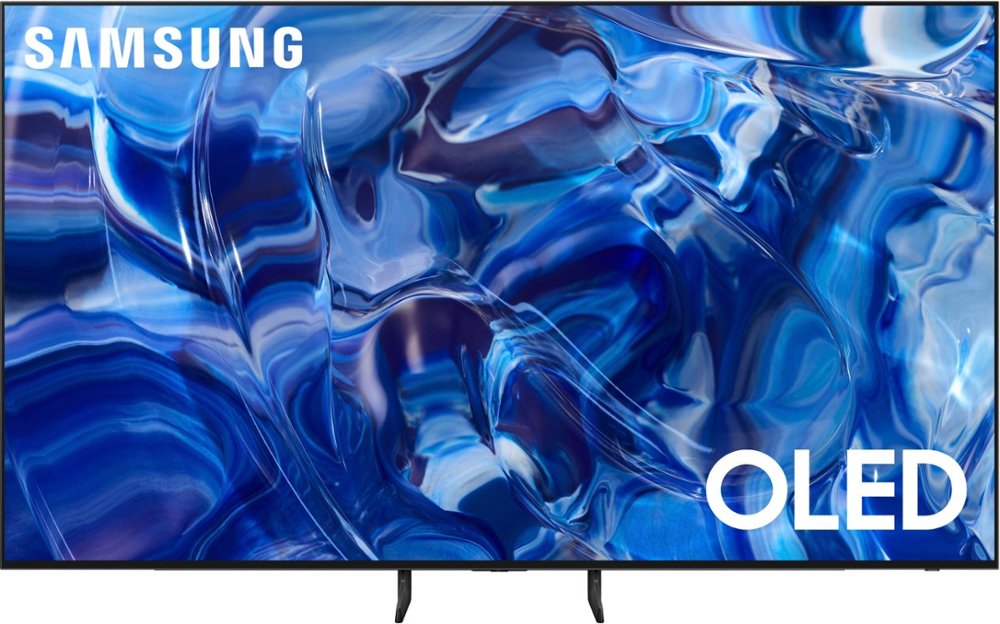 Samsung - 77” Class S89C OLED 4K UHD Smart Tizen TV-Black