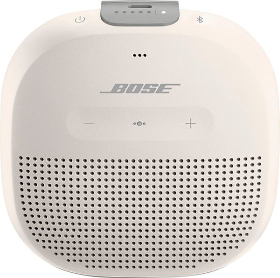 Bose - SoundLink Micro Portable Bluetooth Speaker with Waterproof Design - White Smoke-White Smoke