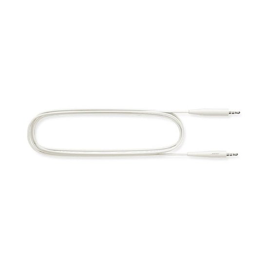 Bose - 3.92' 3.5mm to 2.5mm Audio Cable - White-White