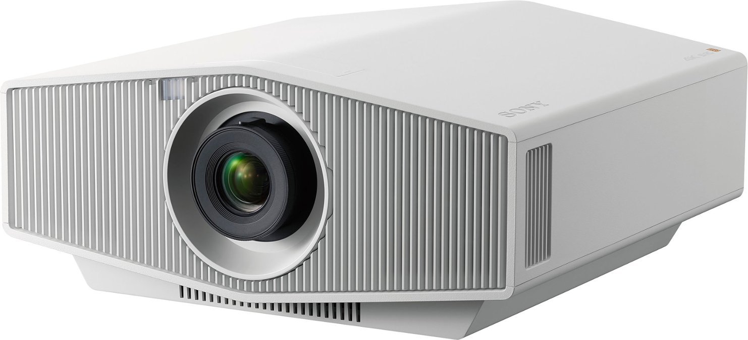 Sony - VPLXW5000ES 4K HDR Laser Home Theater Projector with Native 4K SXRD Panel - White-White