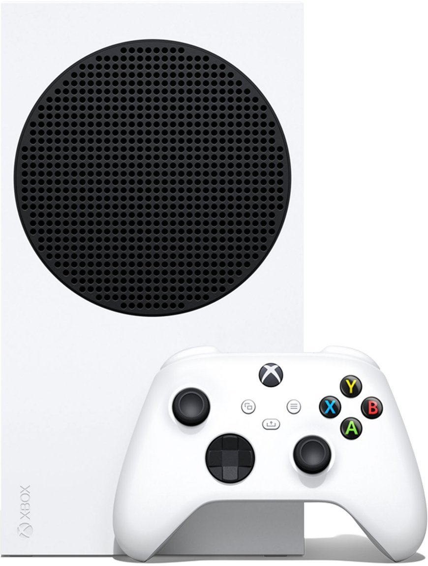Microsoft - Xbox Series S 512GB All-Digital Starter Bundle Console with Xbox Game Pass (Disc-Free Gaming) - White-White