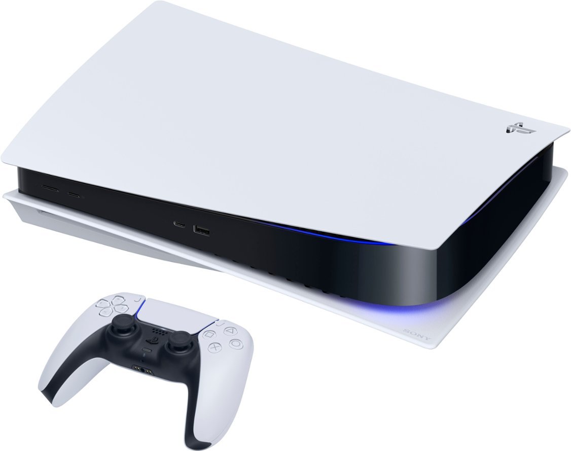 Sony - PlayStation 5 Console - White-White