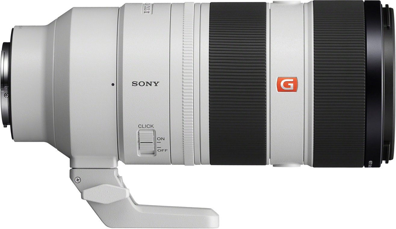 Sony - FE 70-200mm F2.8 GM OSS II Full-Frame Telephoto Zoom G Master E mount Lens - White-White