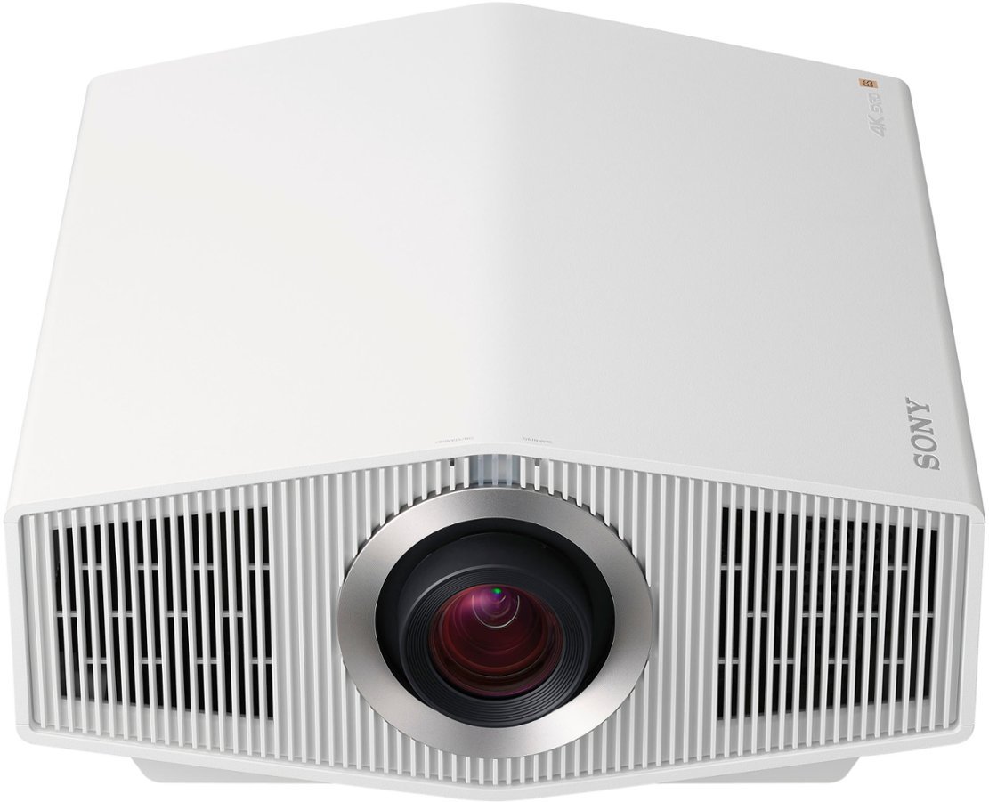 Sony - VPLXW6000ES 4K HDR Laser Home Theater Projector with Native 4K SXRD Panel - White-White