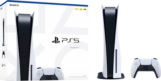 Sony - PlayStation 5 Console - White-White