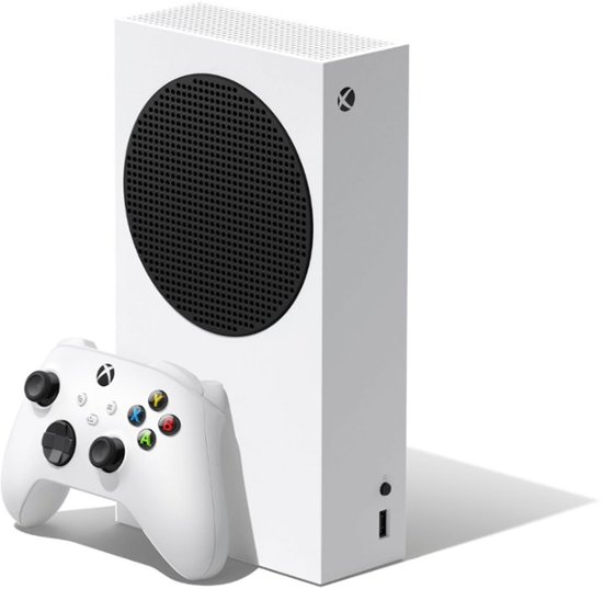 Microsoft - Geek Squad Certified Refurbished Xbox Series S 512GB All-Digital Console (Disc-free Gaming) - White-White