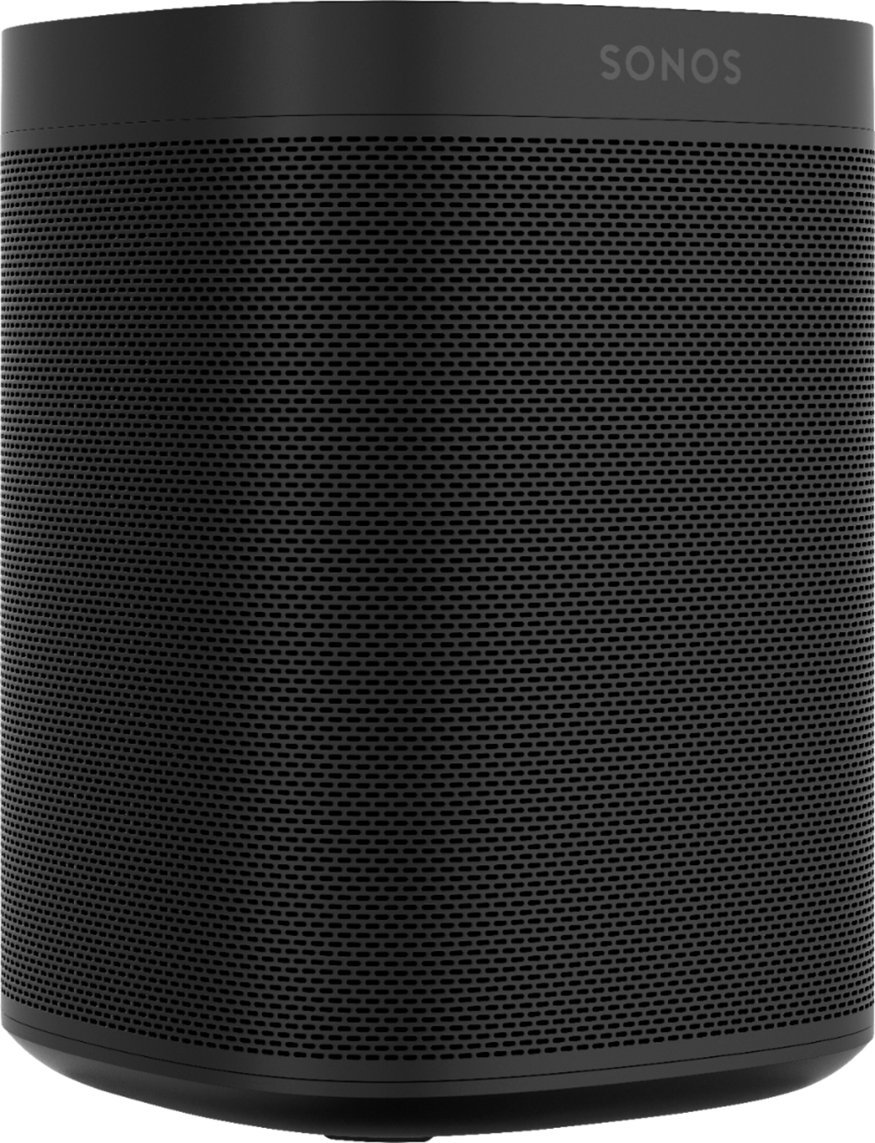 Sonos - One SL Wireless Smart Speaker - Black-Black