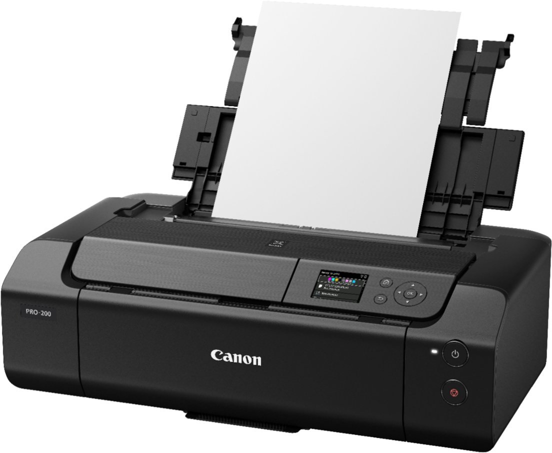 Canon - PIXMA PRO-200 Wireless Inkjet Printer - Black