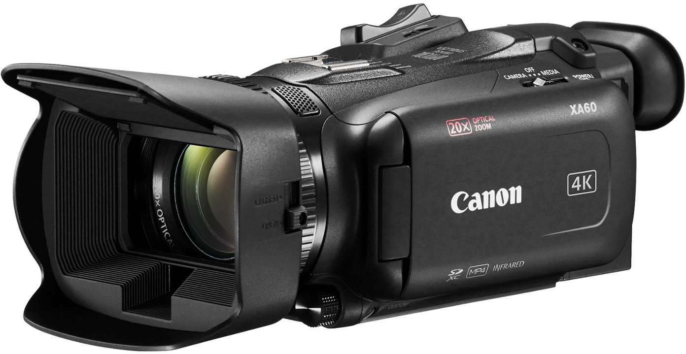 Canon - XA60 Professional Camcorder - Black-Black