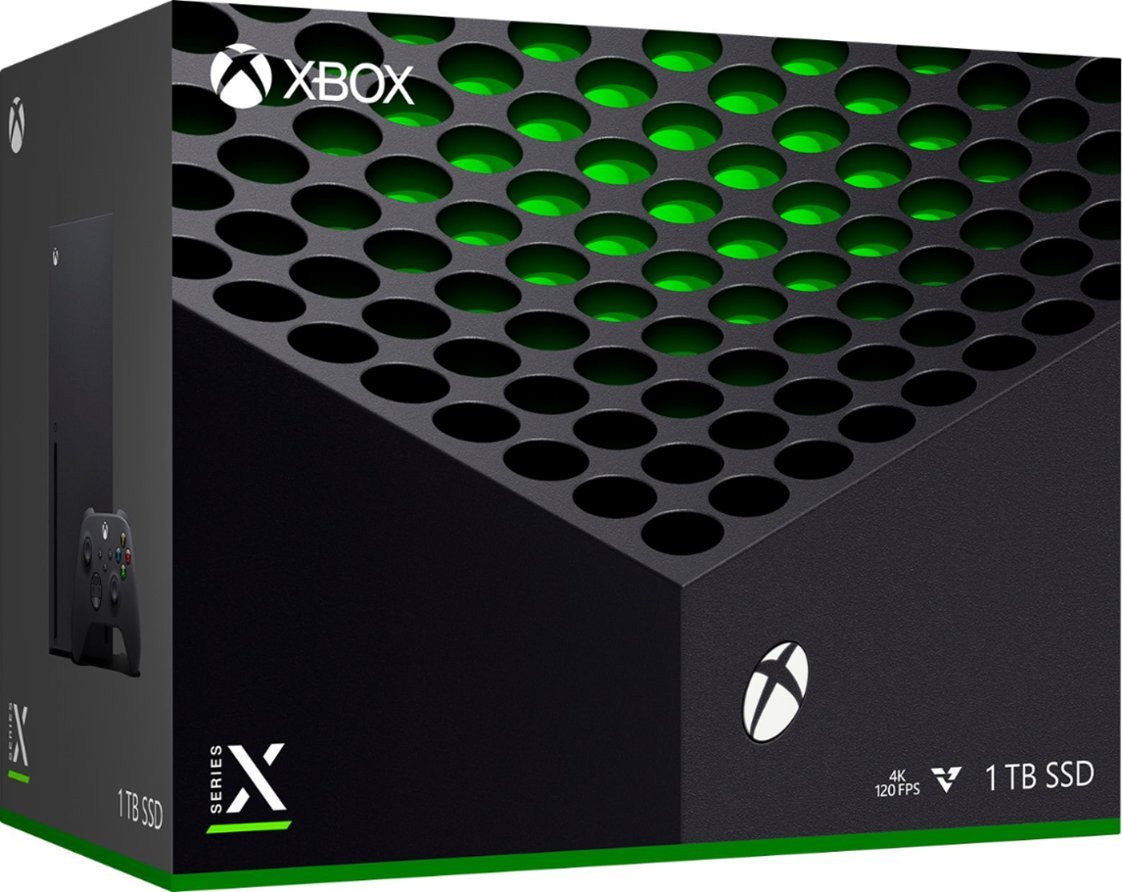 Microsoft - Xbox Series X 1TB Console - Black-1 TB-Black