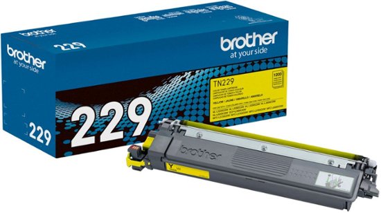 Brother - TN229Y Standard-Yield Toner Cartridge - Yellow-Yellow